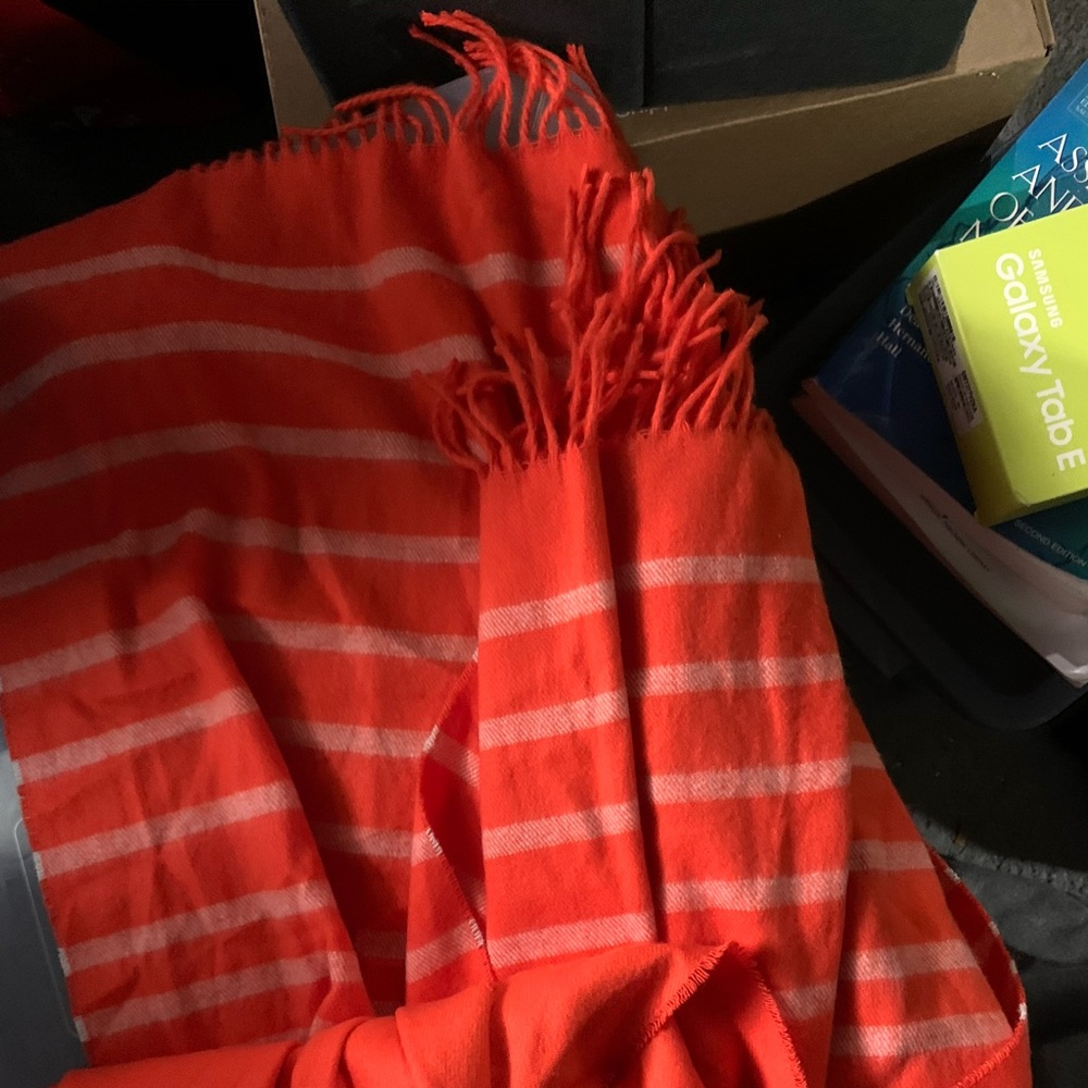 New orange scarf